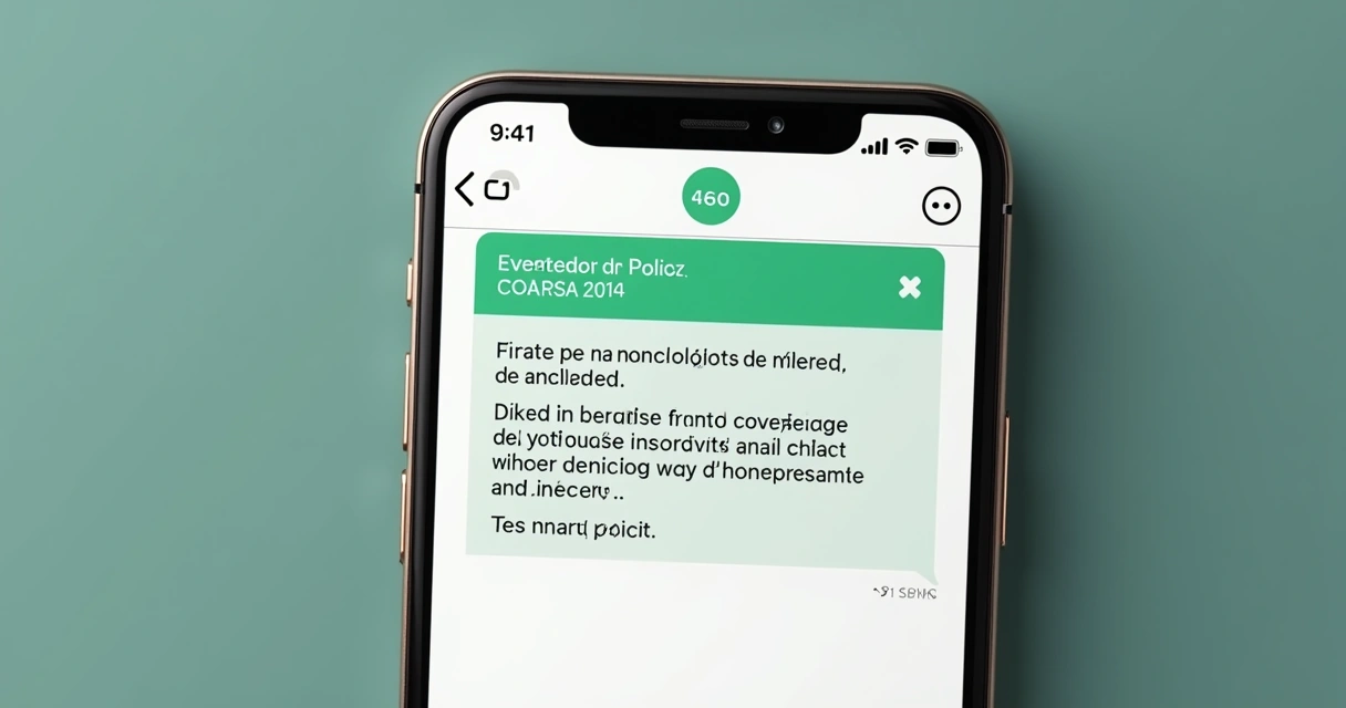 Conversa mostrando política de cancelamento automática