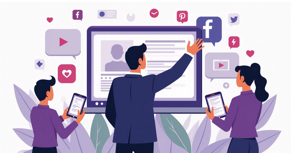Candidato político publica vídeos em redes sociais 