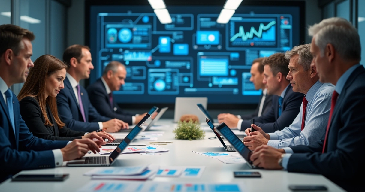 Equipe política utiliza tablet para analisar comunicação digital 