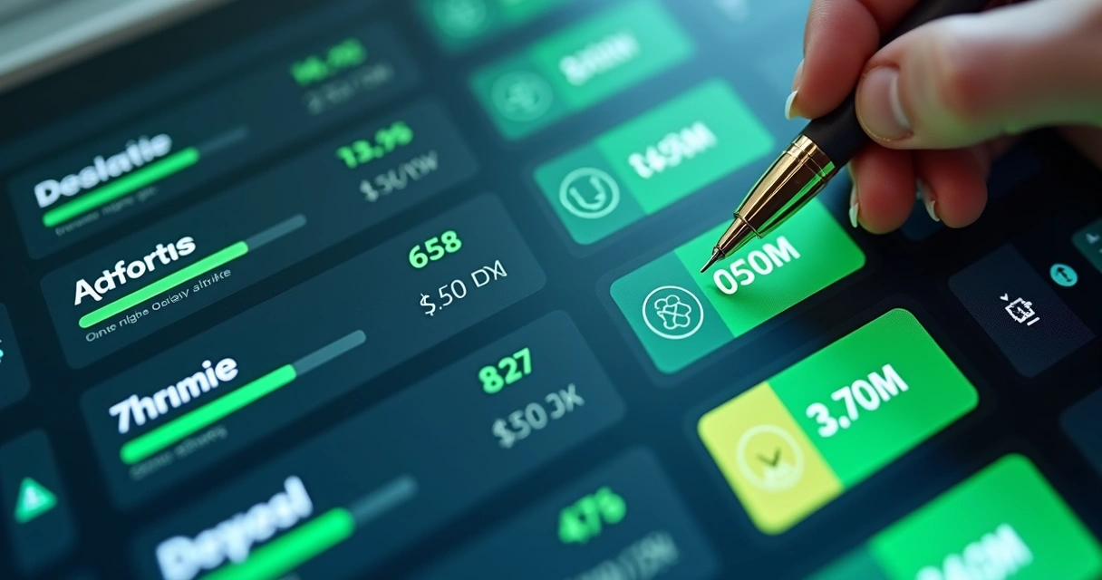 Sistema visual de pontuação de leads em uma plataforma digital