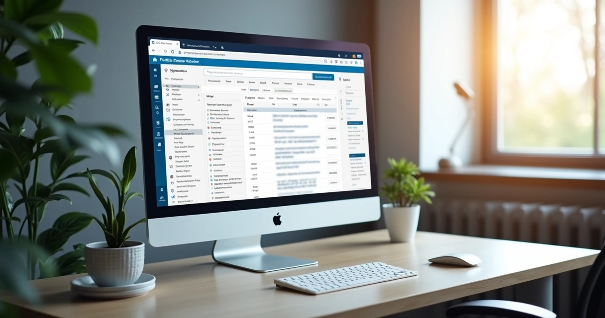 Tela de computador mostrando o portal ComprasNet com interface de busca de licitações públicas 
