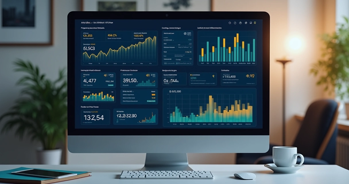Tela de portal web de controle financeiro personalizado para maquininhas. 