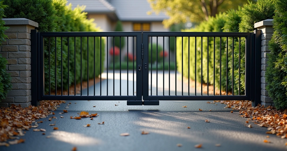 Portão automático residencial parando no meio 