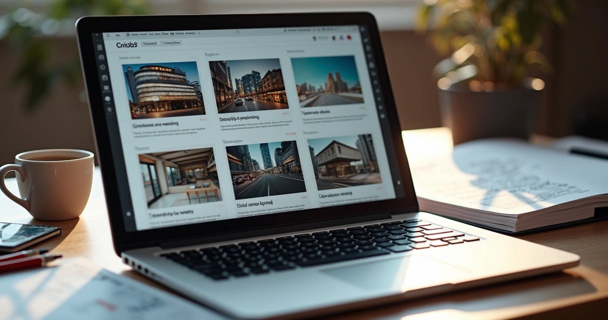 Tela com portfólio de sites desenvolvidos para empresas de São Paulo 