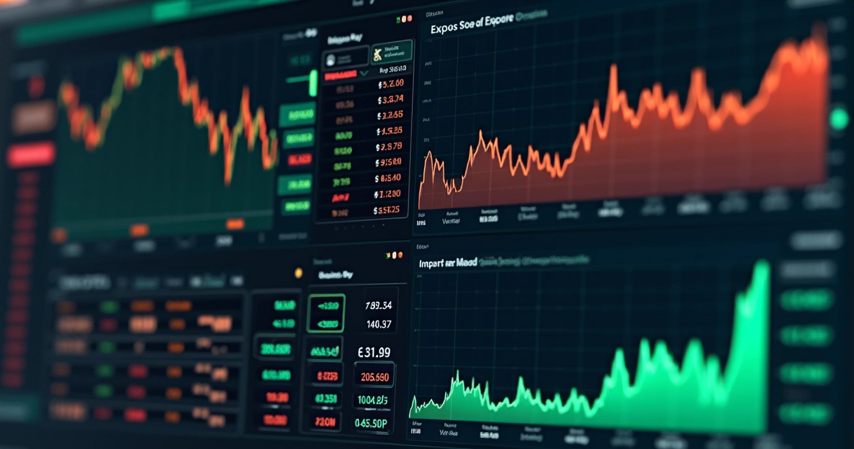 Modern trading dashboard showing real-time risk and positions 