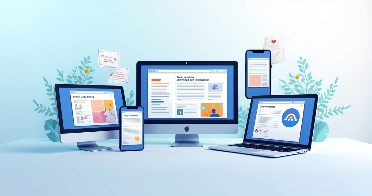 Várias telas mostrando diferentes estilos de portfólio digital 