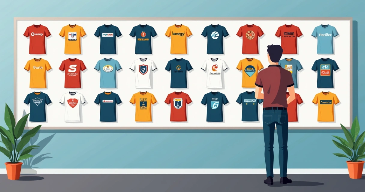 Galeria de projetos de camisetas personalizadas para empresas 