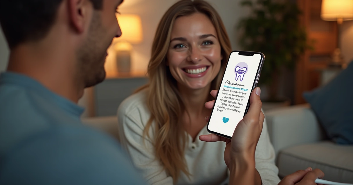 Paciente recebendo mensagem de acompanhamento pós-consulta