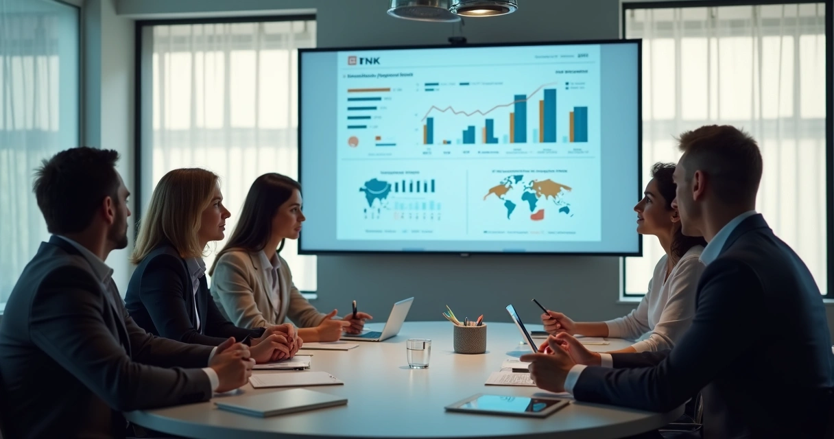 Equipe analisa dados de vendas e pós-venda 