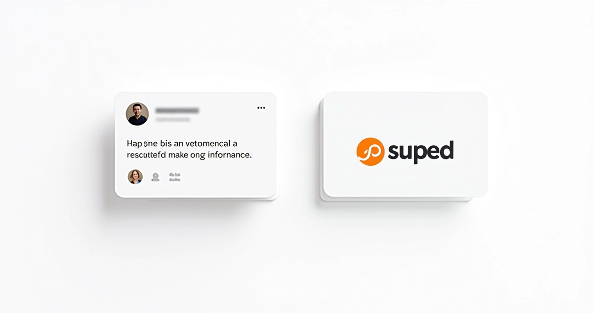 Captura de tela mostrando depoimento real em mensagem e logo post de parceria