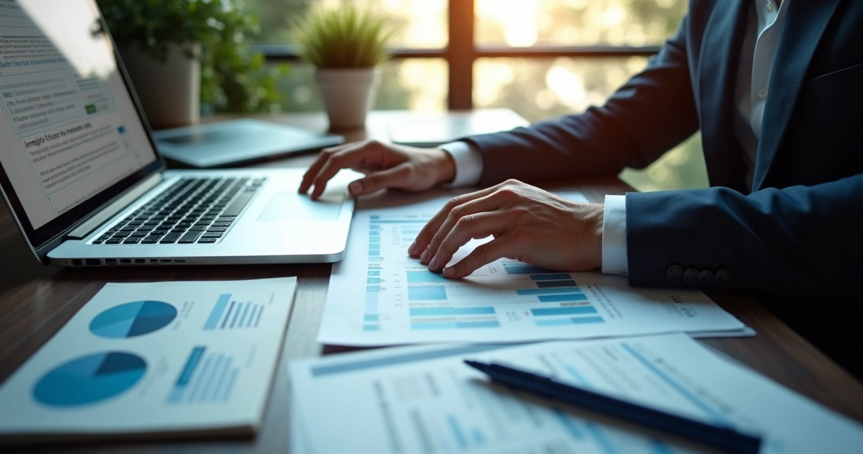 Pessoa analisando estrutura de carrossel para LinkedIn 