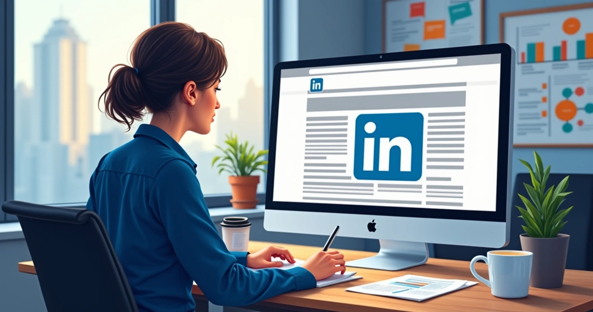 Formato post de LinkedIn para empresa B2B 