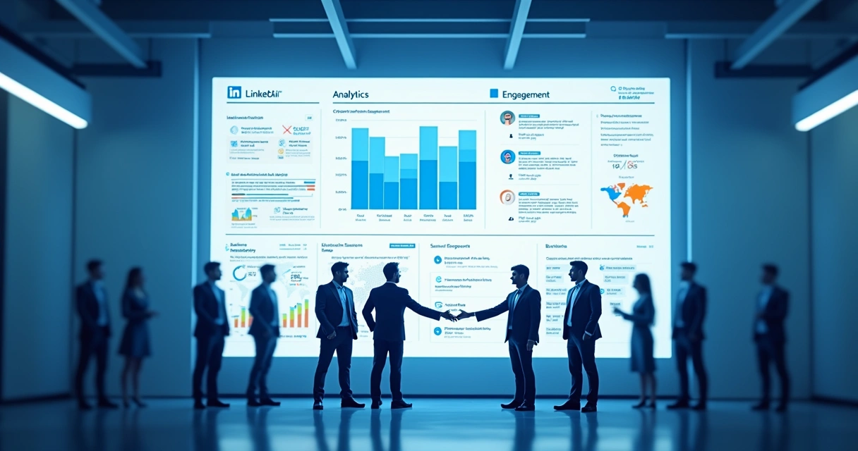 Leads B2B surgindo a partir de posts no LinkedIn 