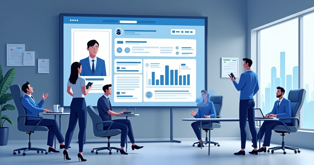 Exemplo de postagem de empresa B2B no LinkedIn 