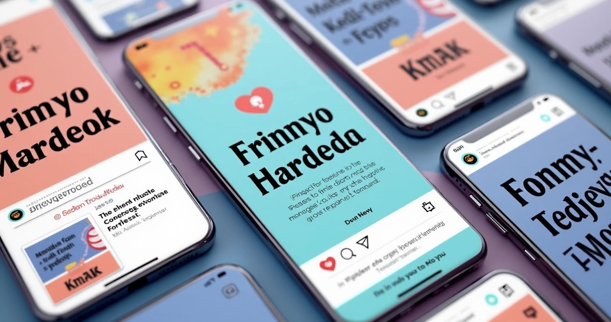 Layout de posts padronizados para redes sociais 