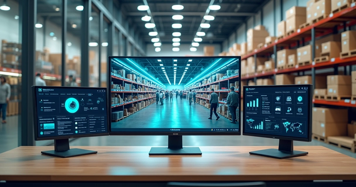 Tela de e-commerce com prateleira infinita integrada ao estoque físico 