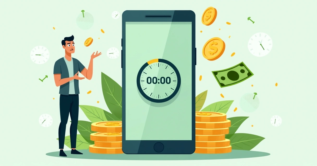 Mostrador digital mostrando contagem regressiva de tempo para saque 