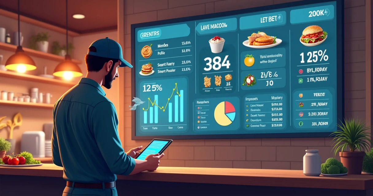 Cálculos digitais de precificação de cardápio 