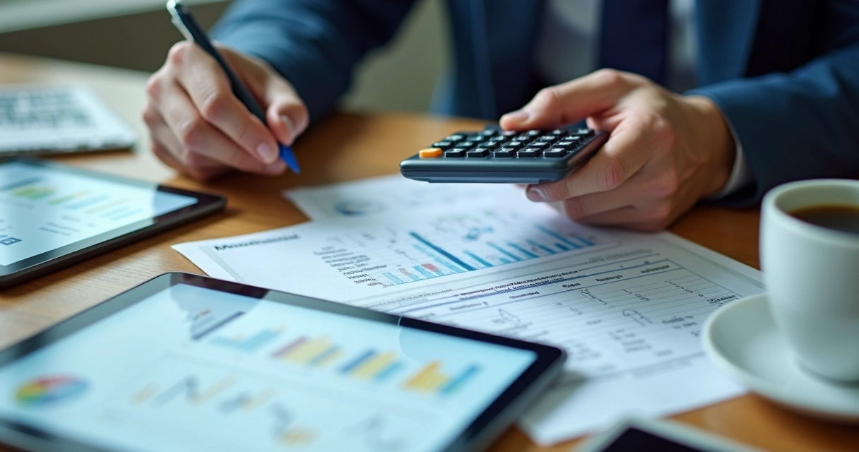 Empreendedor calculando precificação de produtos 