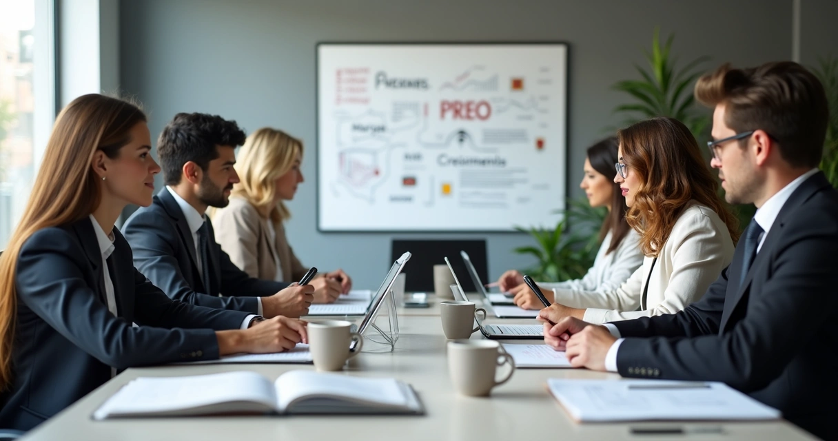 Equipe precificando serviços de contabilidade e BPO financeiro 