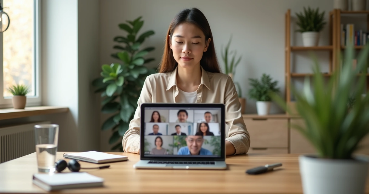 Cinco formas de entrenar la presencia en reuniones digitales