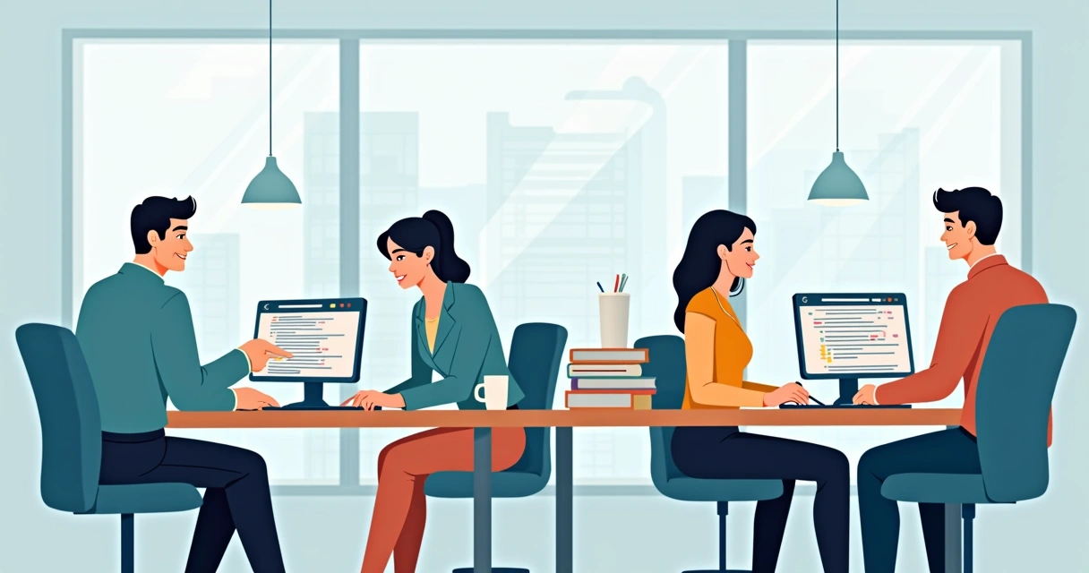 Equipe do gabinete organizando prestação de contas após eleição. 