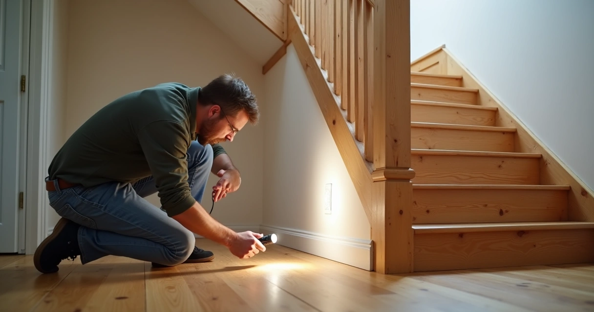 Inspeção preventiva contra cupins em casa 