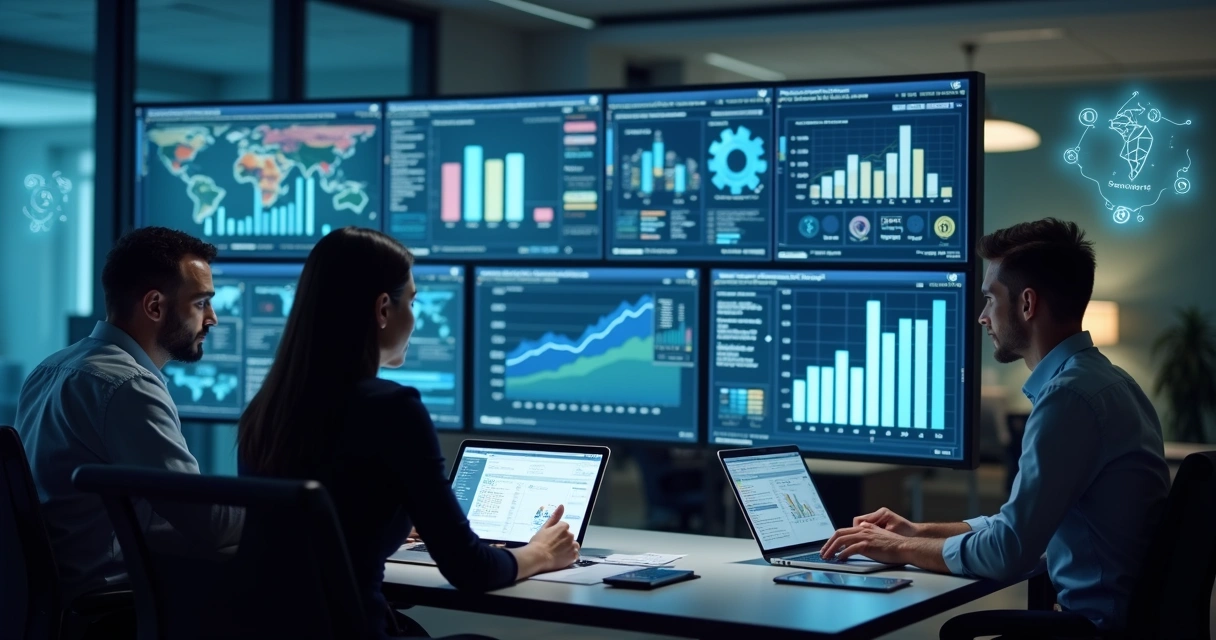 Equipe analisando relatórios para prevenção de fraude com CPF 