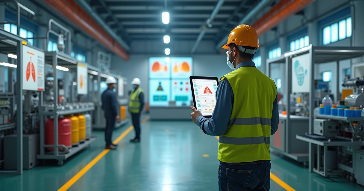 Prevenção no Espaço Laboral: Silicose, Intoxicações químicas, Estresse crônico