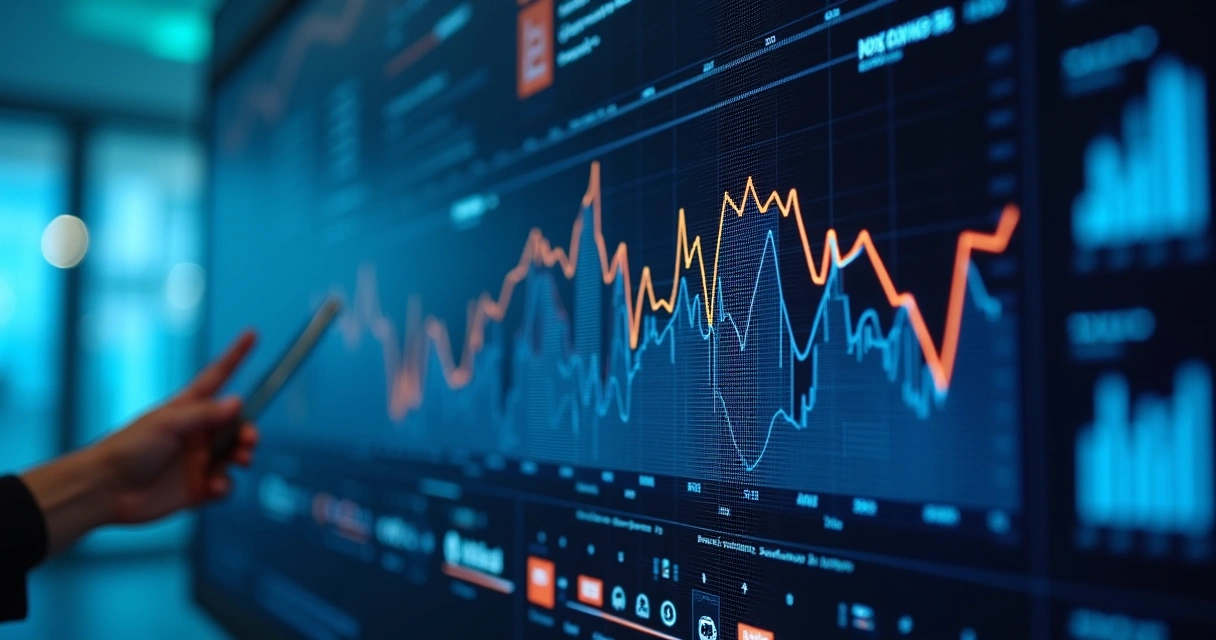 Painel digital com gráficos de ameaças e alerta automatizado de prevenção 