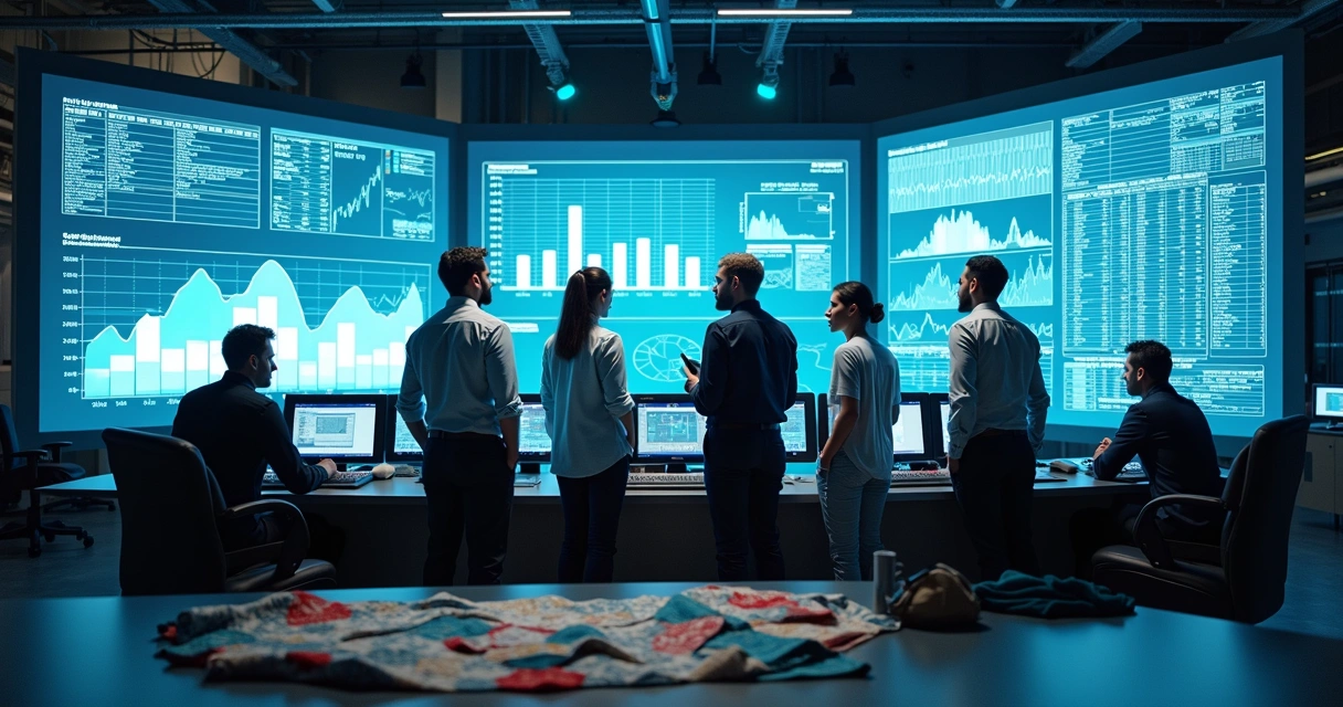 Painel digital de previsão de demanda na indústria têxtil 