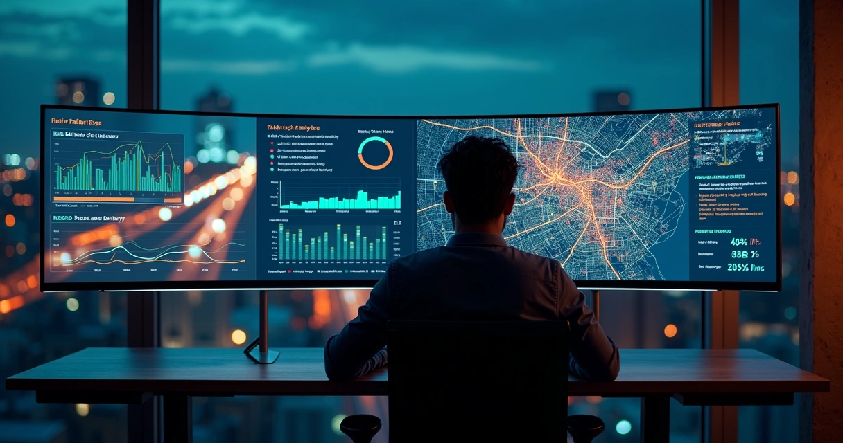 Como a análise de dados prevê falhas no delivery em 2026