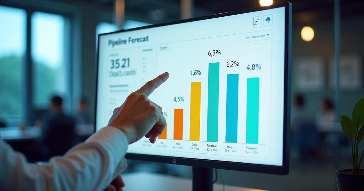 Previsão de receita no pipeline de vendas 