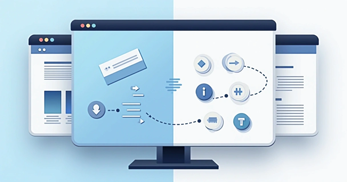 Esquema visual dos princípios de contraste, alinhamento, repetição e proximidade no layout de slides 