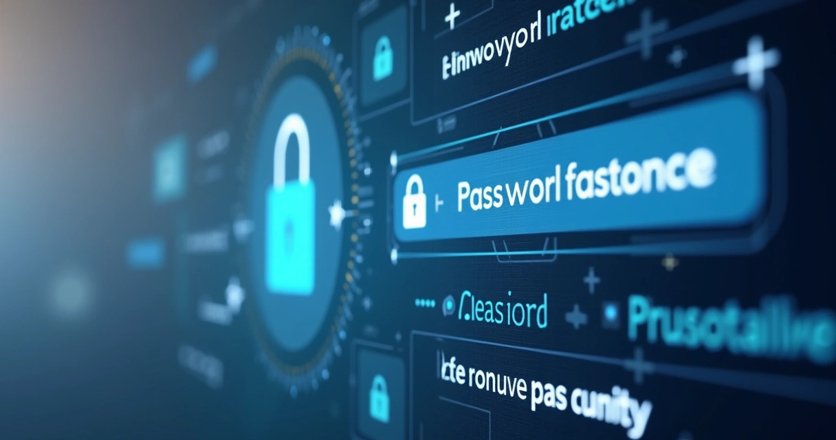 Interface destacando controles de privacidade e segurança de dados em painel digital