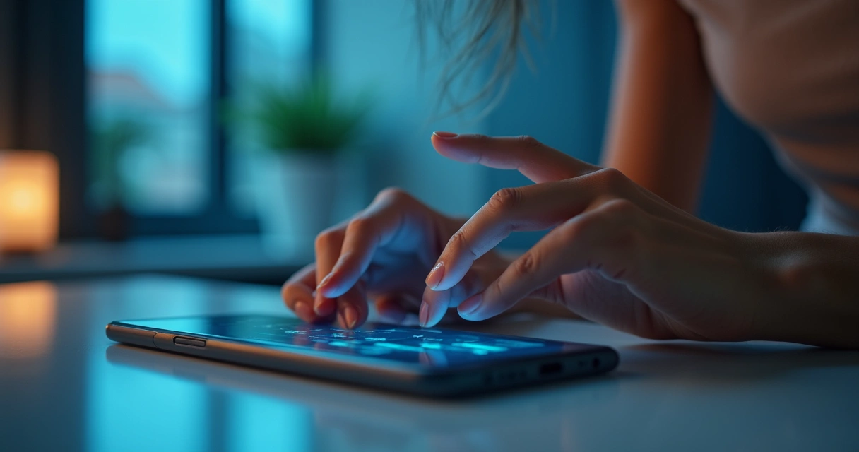 Proteção de dados bancários em aplicativo financeiro no celular