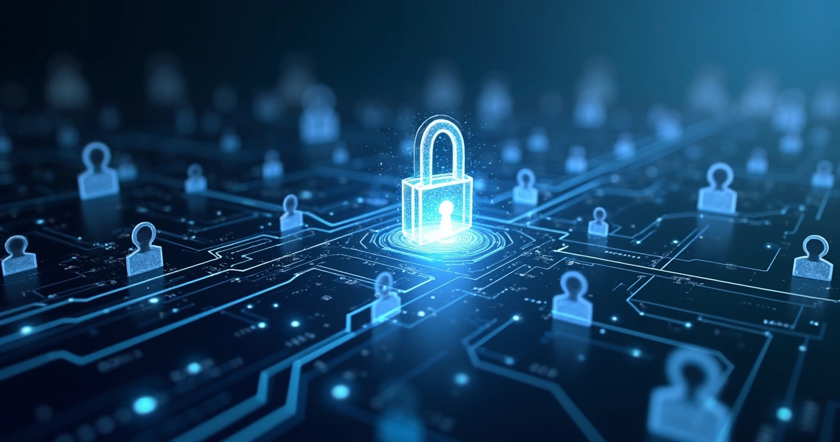 Ícones de privacidade digital e conceito de LGPD destacam proteção de dados online 