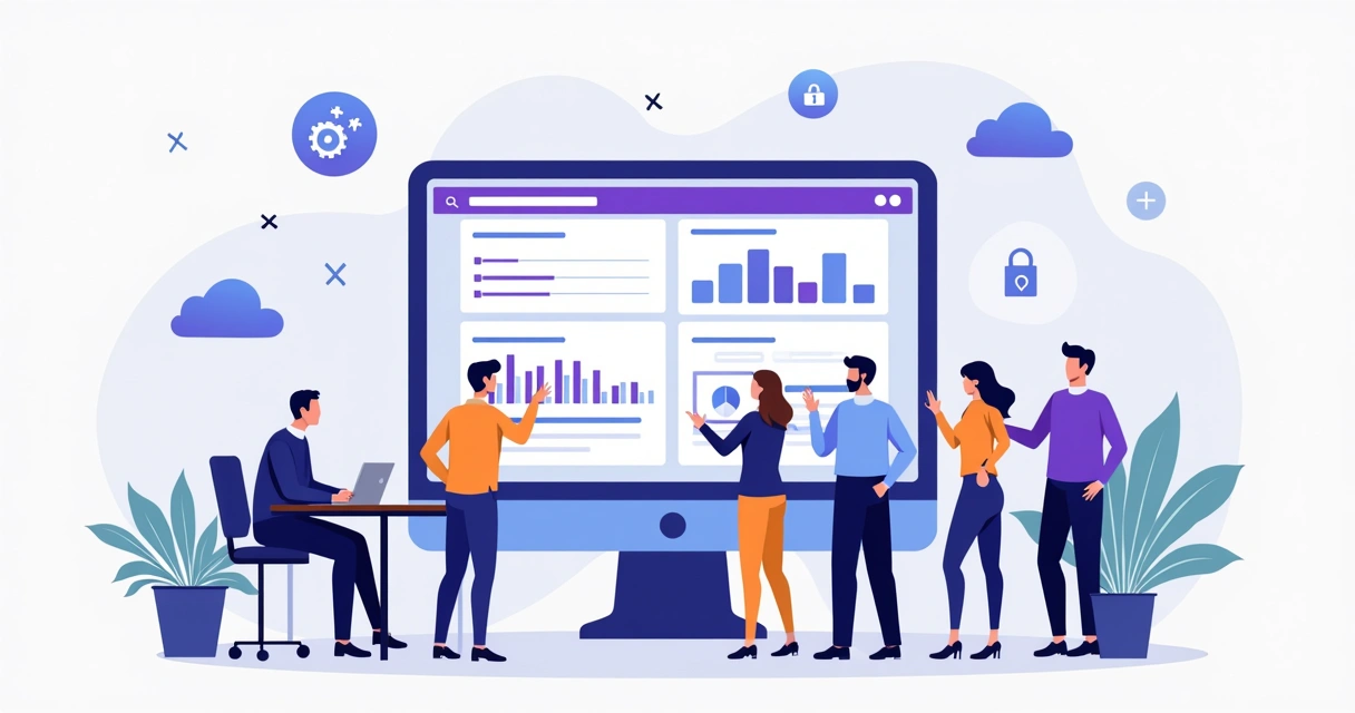 Interface de software PRM para gestão de parceiros de canal 