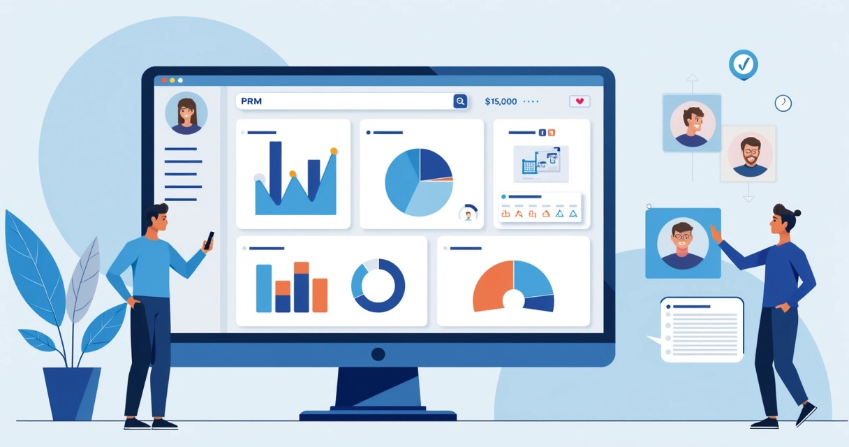 Captação de Leads: 10 Estratégias Digitais Para SaaS PRM facilitando rastreamento e comissionamento de leads