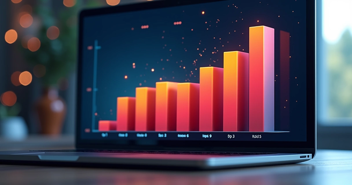 Gráfico colorido mostrando possíveis resultados de apostas online 