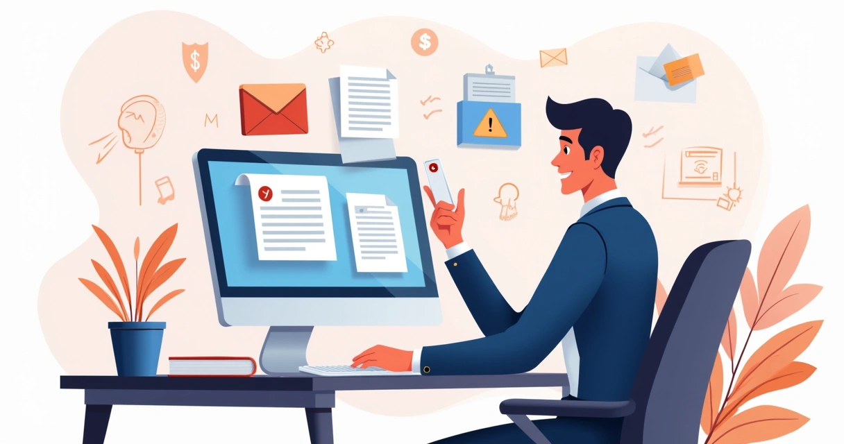 Empreendedor digital lidando com soluções emergenciais de pagamento 