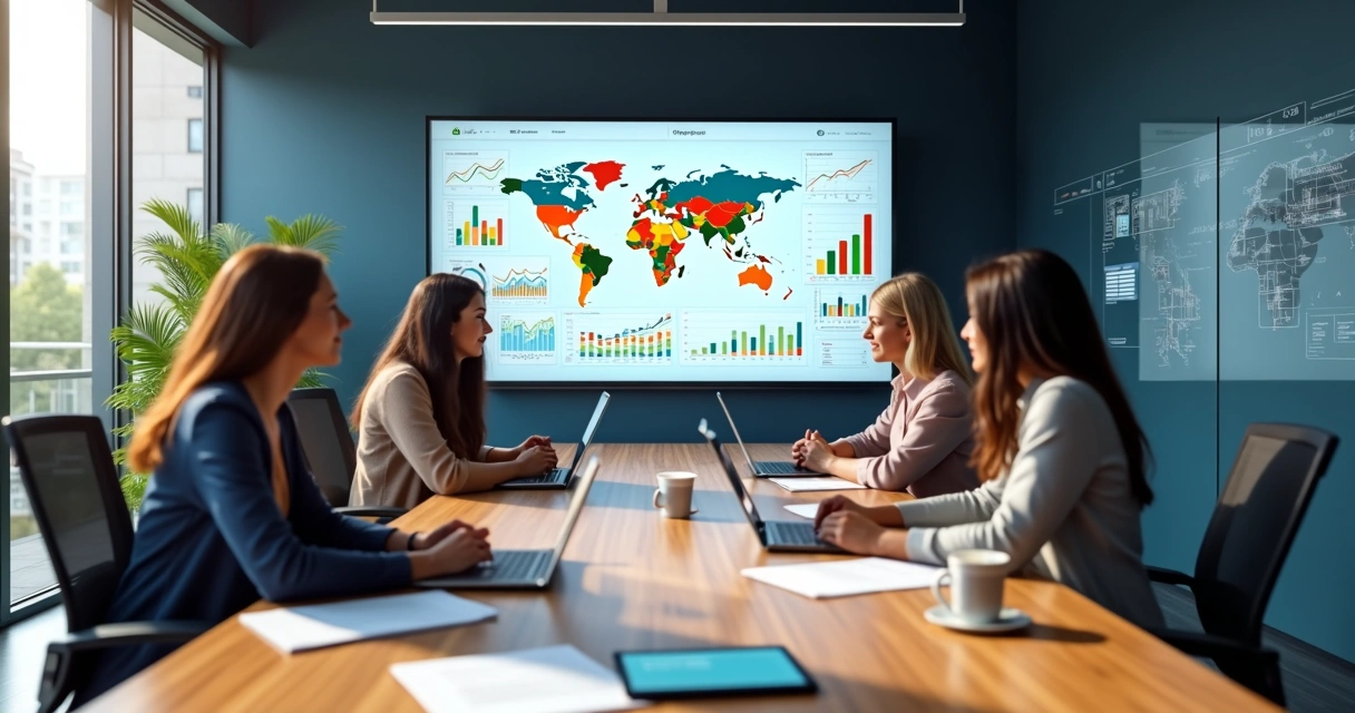 Fluxo de análise de dados em uma equipe de marketing 