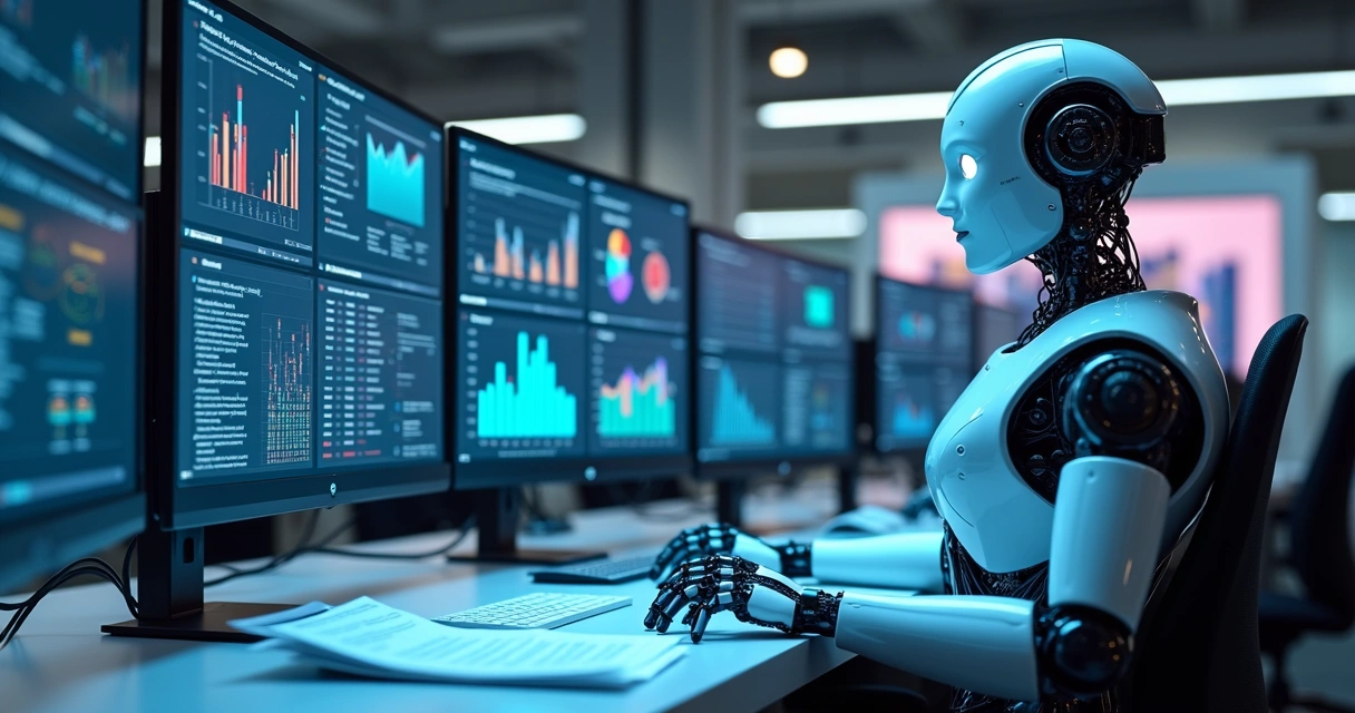 Processo contábil automatizado com robôs digitais 