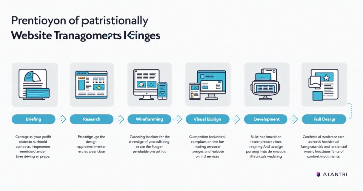 Processo de criação de sites profissionais