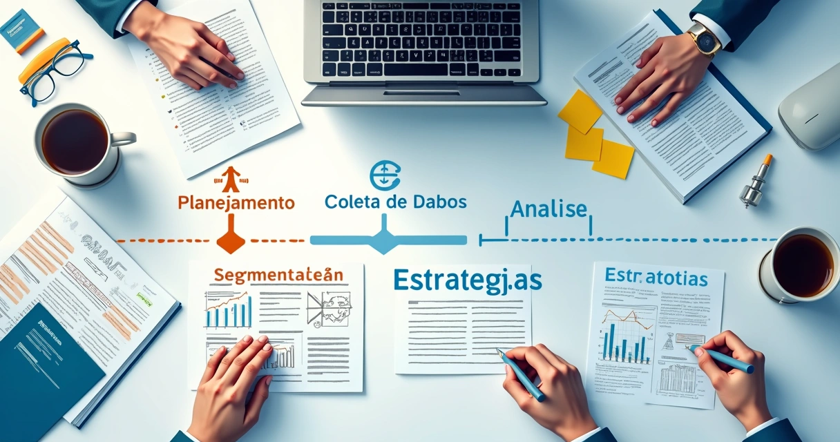 Fluxo visual das etapas do processo de CRM 