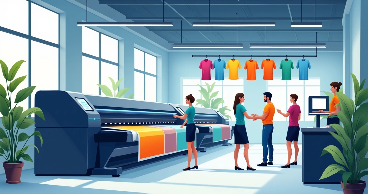 Impressão DTF moderna na estamparia do Brás Mooca