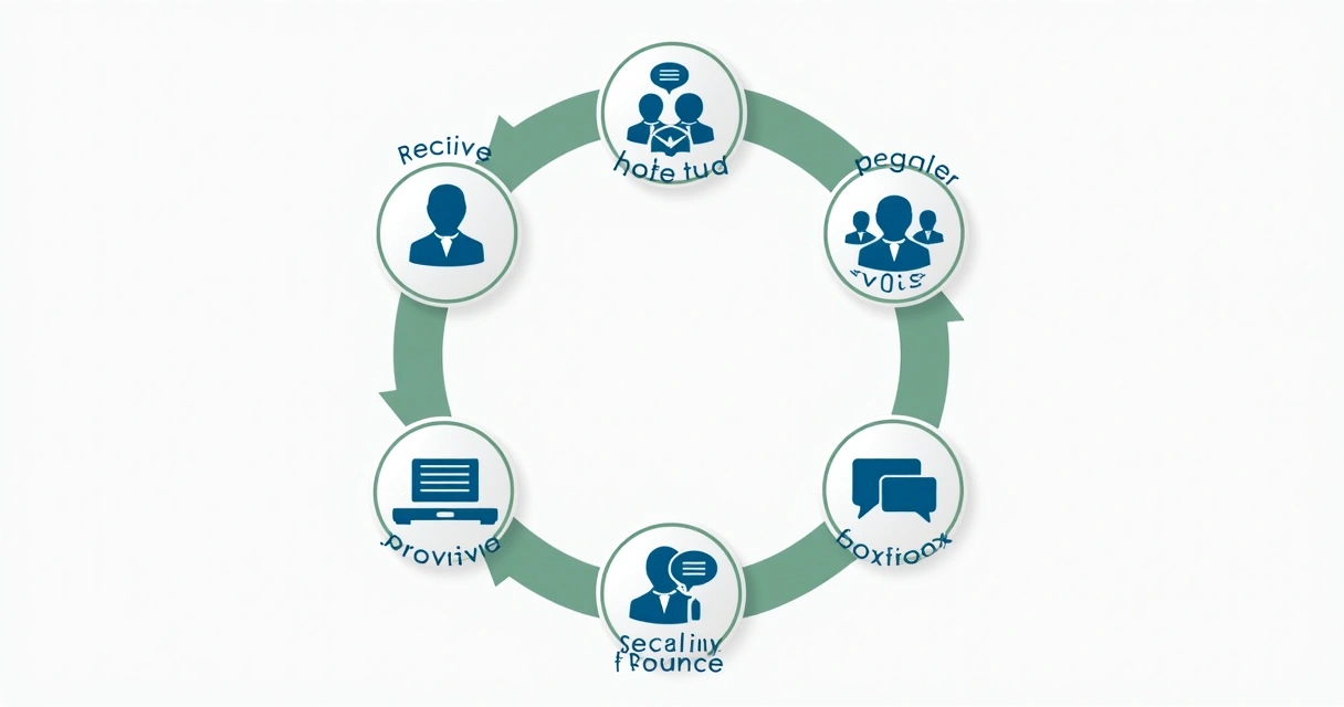 Ciclo visual de feedback e melhoria contínua 