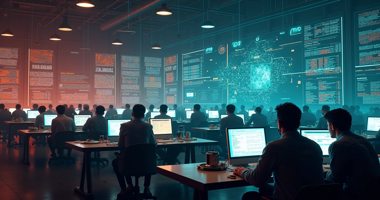 Fluxo simplificado de integração entre sistemas antigos e IA 