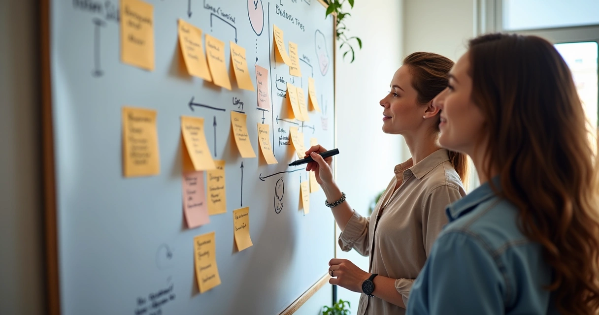 Fluxo de processo de lead scoring com etapas numeradas 