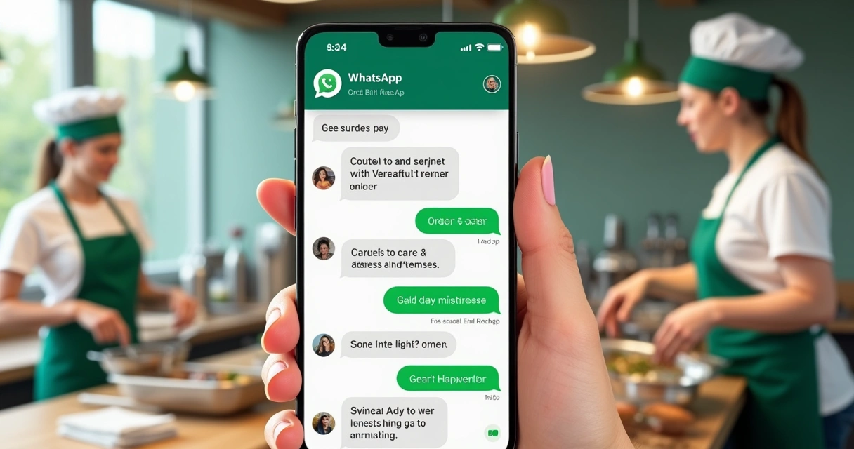 Fluxo de atendimento automatizado de pedidos no WhatsApp